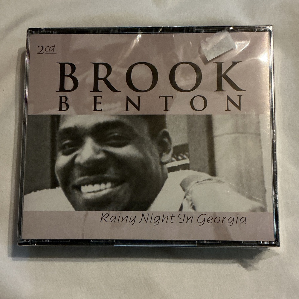 NWT factory sealed Brook Benton - Rainy Night In Georgia (2 disc CD)
